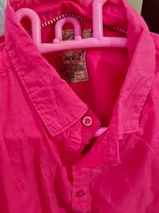 Pink Long Sleeve Shirt
