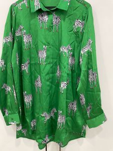 🦓 WILDLY CHIC ZARA ZEBRA SHIRT! 💚