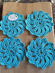 Crochet Tea Coaster Pack Of 4