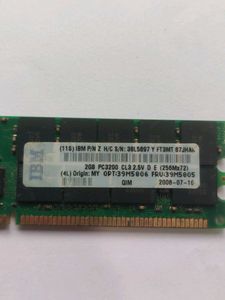 IBM 2GB PC3200 CL3 ECC REG DDR2