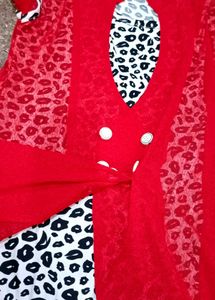 Red Party Dress 🔴🦋