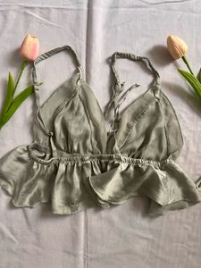 Silky Grey Bralette