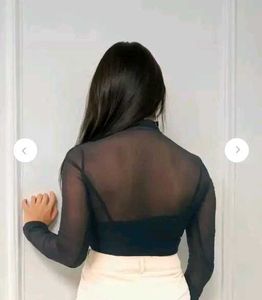 New Stylish Women Net Top