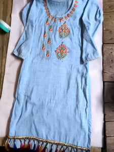 Blue  Kurti 🩵