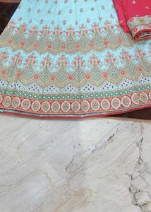 Beautiful Wedding Lanhga For Girls🩵🩵