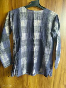 Plaid Tunic