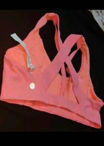 (Lululemon) Cross Body Sports Bra For Women