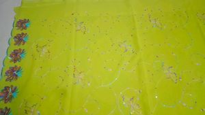 Chumki Work Saree