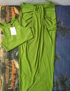 Shein Light Green Two-Piece Set