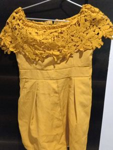 Offshoulder Cute Playsuit