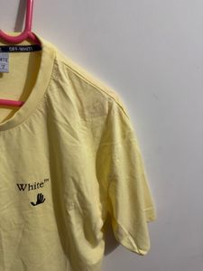 Off-White Yellow Tee