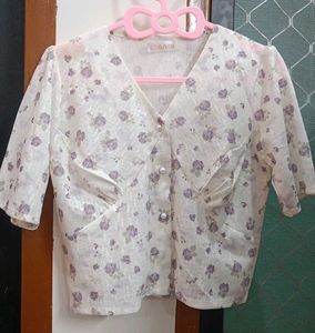 Floral Print Blouse