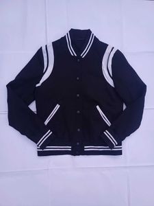🔥Black &amp; White Varsity Jacket(L-23 b-18)