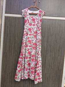 Long A Line Birth Day Dress 🌷