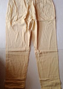 NEW  Branded Beige Cotton Trouser