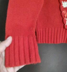 Red Turtleneck Sweater