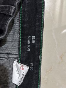 tommy hilfiger original black washed jeans