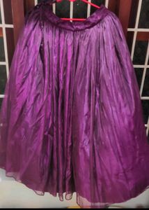 Purple Skirt and Top Set