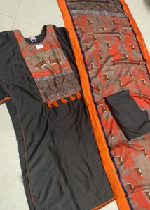 New With Tag Kurti Set Dupatta And Bottom
