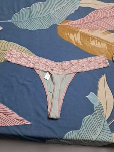 Lace Thong Panty five in imported fabric