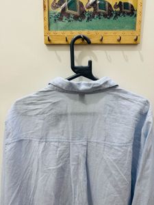 H&amp;m Sky Blue Shirt