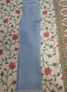 Blue Cargo Pant.