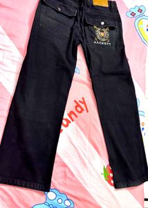 Black Ripped baggy Jeans 32 waist