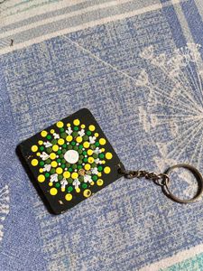 Mandala Keychain