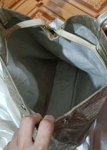 Metallic Gold Tote Bag