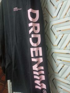 Dr Denim Aesthetic Sweden graphic Oversized Tshirt