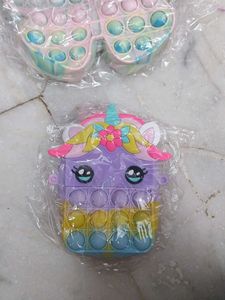Pop It Purses - Butterfly &amp; Unicorn