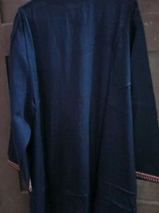 BrandNew ElegantNavyBlueEmbroidered Kurta+Patiala