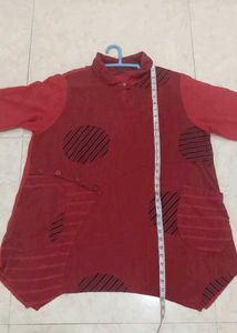 Red Printed Top Bust 38/40/42