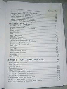 eIndian Economy for civil services examinations.