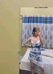 Tie-Dye Mini Dress