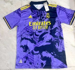 ADIDAS REAL MADRID PURPLE DRAGON JERSEY SIZE -L