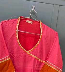 Pink &amp; Orange Suit Set 3XL