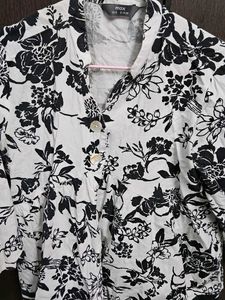 Casul Shirt Top In Tunic Style
