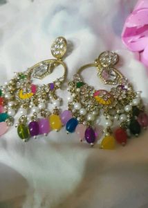 Colorful Stone Earrings