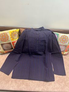 Striped Casual Kurta