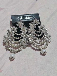 Elegant Pearl Drop Earrings