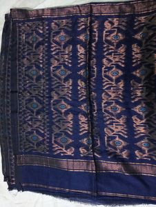 Beautiful Navi Blue Noyakhali Jamdani
