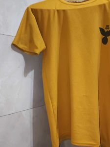 Yellow Graphic T-Shirt