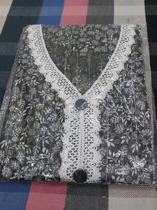 Floral Printed Long Kurti 🩷