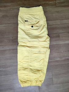 Yellow Capris Pants