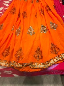 Stitched Frock From Saree