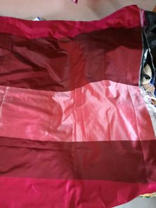 Brand New Red&amp;LightRaniPink Cotton Silk Saree
