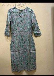 Floral Print Kurta
