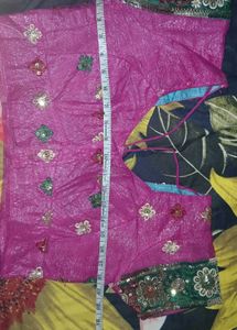 Pink Embellished Blouse