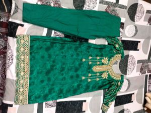 Emerald Green Salwar Kameez